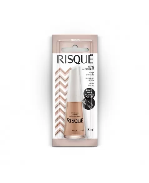 Esmalte Risqu Nude Cremoso Nude Ml Caixa Unidades