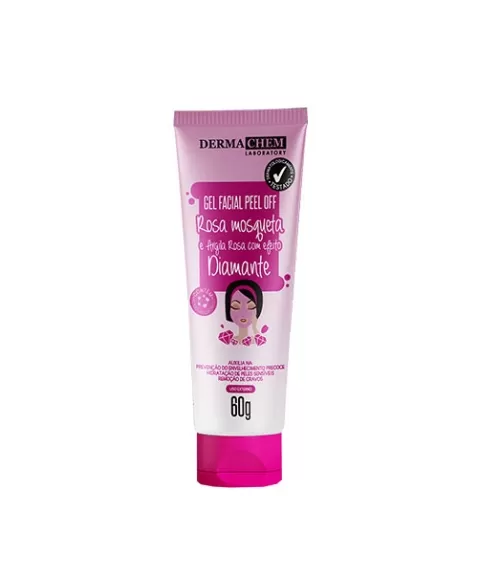 Gel Facial Peel Off Rosa Mosqueta Dermachem 60g