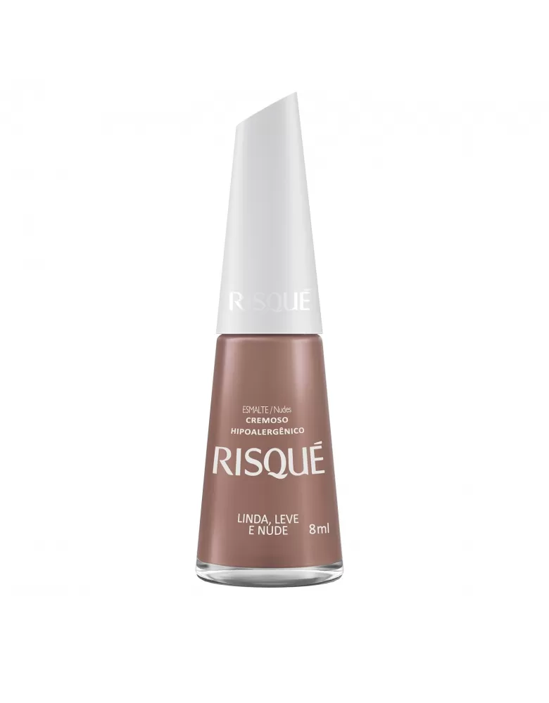 Esmalte Risqu Nude Cremoso Linda Leve E Nude Ml Caixa