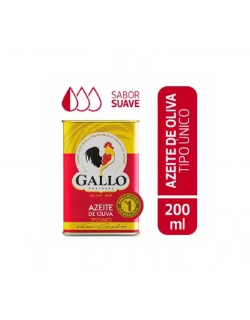 Azeite De Oliva Tipo Único Gallo Lata 200Ml