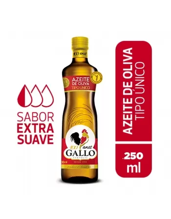 Azeite De Oliva Tipo Único Gallo Vidro 250Ml