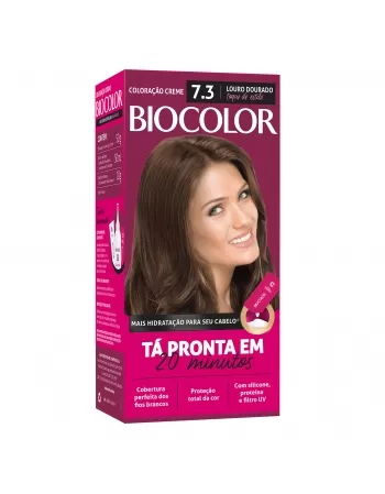 Tinta De Cabelo Biocolor Mini Kit Louro Leve 7.3