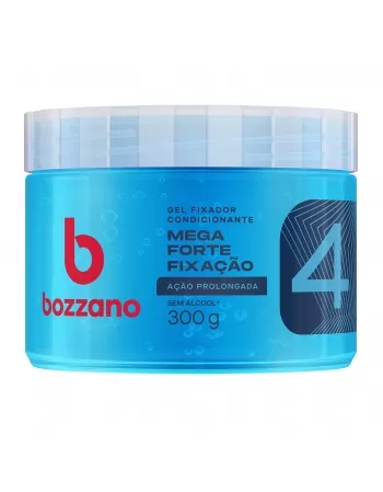 Gel Condicionador Fixador Bozzano Ação Prolongada 300G