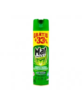 Mat Inset Aerossol Multi Eucalipto 360Ml Grátis 33%