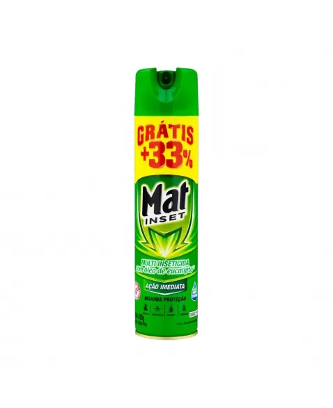 Mat Inset Aerossol Multi Eucalipto 360Ml Grátis 33%