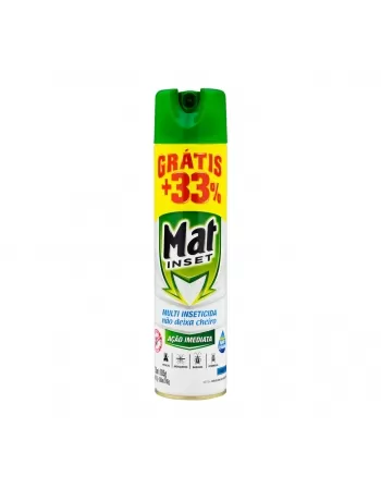 Mat Inset Aerossol Multi Sem Cheiro 360Ml Grátis 33%