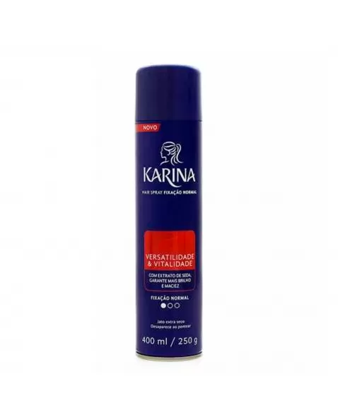 Hair Spray Karina Fixação Normal 400Ml