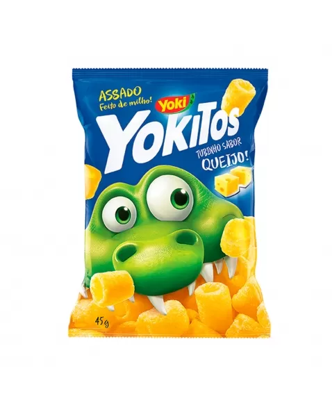 Yokitos Sabor Queijo Tubinho Yoki 45G