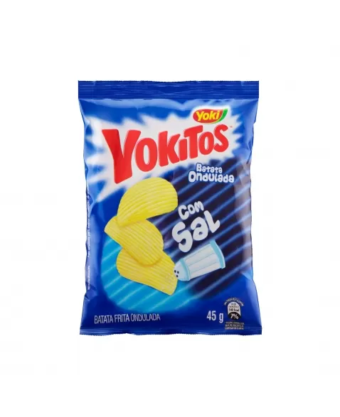 Batata Yokitos Onda Sabor Natural 45G