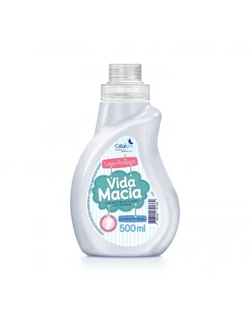 Lava Roupa Líquido Infantil Vida Macia 500Ml