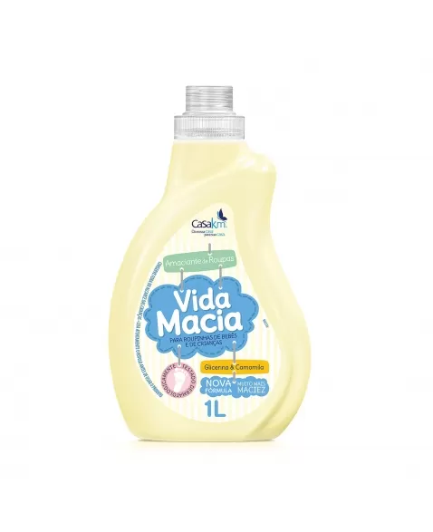 Amaciante Infantil Vida Macia Glicerina & Camomila 1L