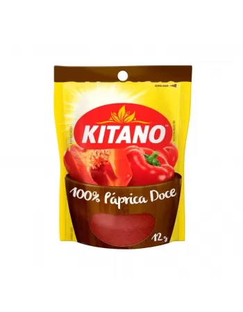 Tempero Paprica Doce Em Pó Kitano 12G