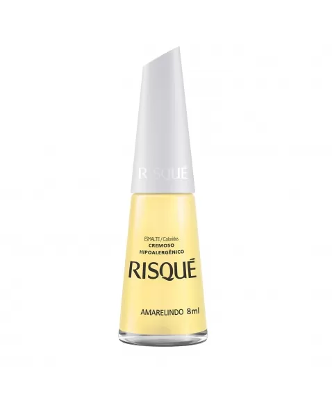 Esmalte Risqué Coloridos Cremosos Amarelindo 8Ml - Caixa Com 6 Unidades Nu