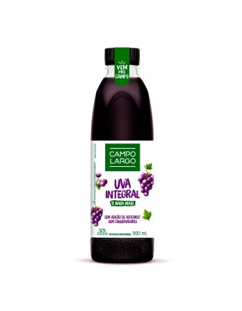 Suco De Uva Pet Campo Largo 900Ml