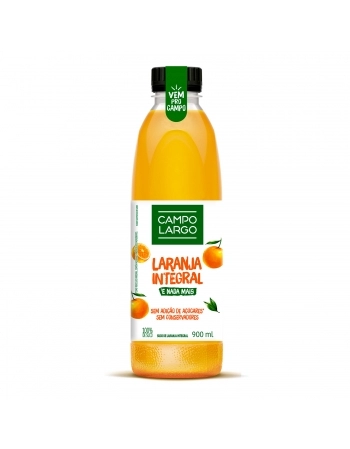 Suco De Laranja Pet Campo Largo 900Ml