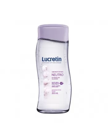 Sabonete Líquido Íntimo Lucretin Neutro 200Ml