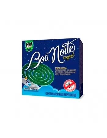 Mat Inset Boa Noite Original Espiral Com 8 Unidades