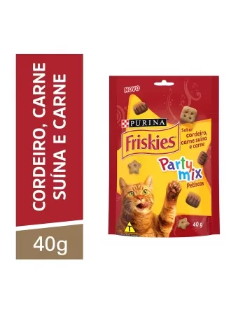 Petisco Friskies Party Mix De Carnes 40G