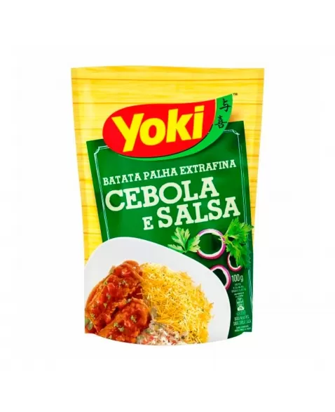 Batata Palha Extra Fina Cebola E Salsa Yoki 100G