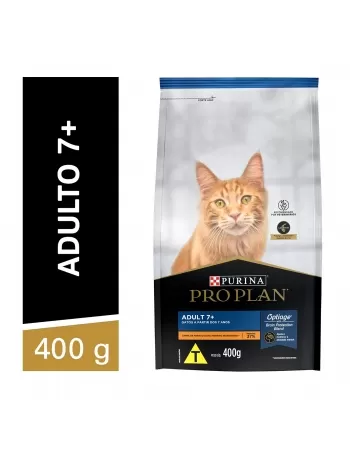 Ração Seca Proplan Para Gatos Adultos Vital Age 400G