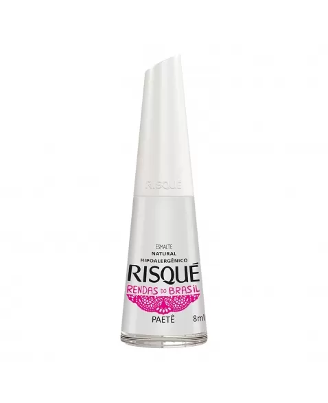 Esmalte Risqué Rendas Do Brasil Paetê 8Ml - Caixa Com 6 Unidades Nu