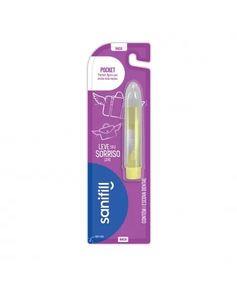 Escova Dental Sanifill Pocket Macia