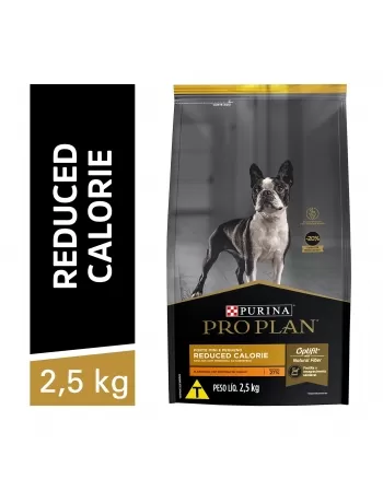 Ração Seca Proplan Reduced Calorie Small Para Cães Adultos Raças Pequenas 2,5Kg