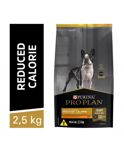 Ração Seca Proplan Reduced Calorie Small Para Cães Adultos Raças Pequenas 2,5Kg