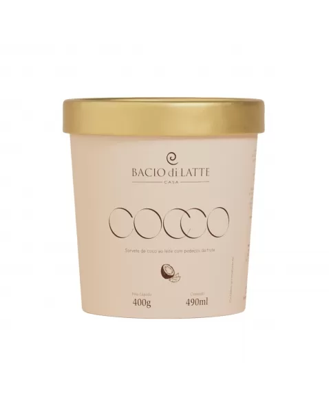 Pote Gelato Cocco Bacio Di Latte 490ml