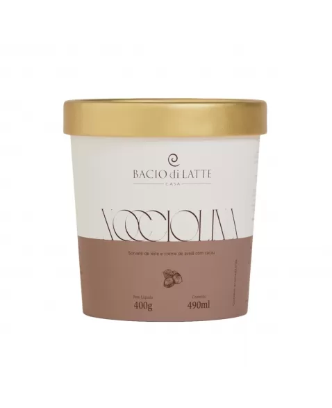 POTE GELATO BACIO LATTE 490ML NOCCIOLINA