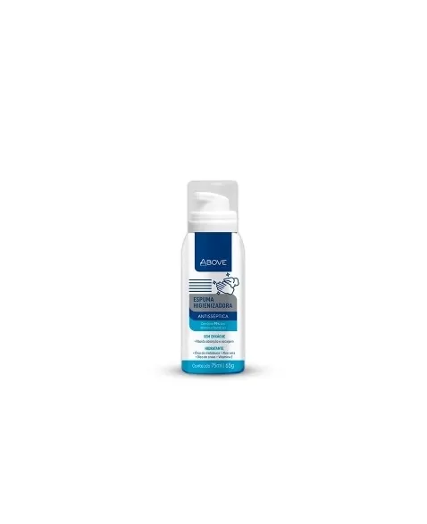 Espuma Para Mãos Higienizadora Antisséptica Above 75ml