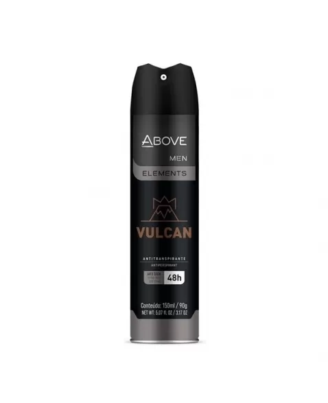 DESOD AERO ABOVE MASC ELEMEN VULCAN ACO 150ML