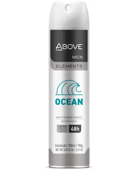 DESOD AERO ABOVE MASC ELEMEN OCEAN ACO 150ML