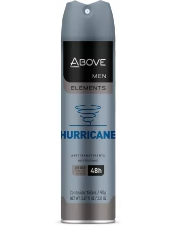 Desodorante Aerosol Masculino Elements Hurricane Above 150ml