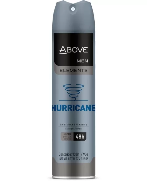 DESOD AERO ABOVE MASC ELEMEN HURRICANE ACO 150ML