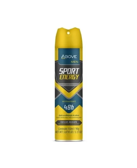 Desodorante Aerosol Masculino Classic Energy Above 150ml