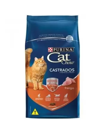 Ração Seca Cat Chow para Gatos Castrados 7,5Kg