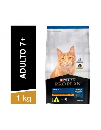 Ração Seca para Gatos 7+ Proplan 1Kg