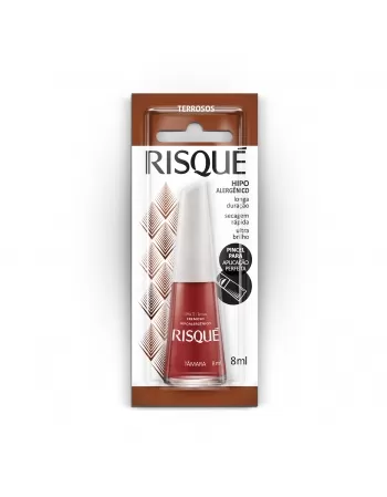 Esmalte Risqué Cremoso Tamara Com 8Ml - Caixa Com 6 Unidades Blister