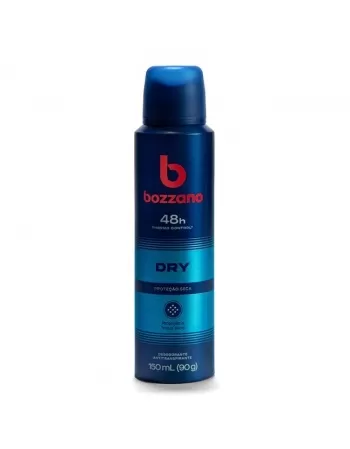 Desodorante Aerossol Antitranspirante Masculino Bozzano Dry 150ml