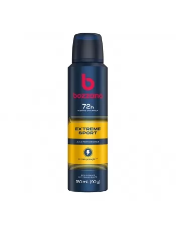 Desodorante Aerossol Antitranspirante Masculino Bozzano Extreme 150Ml