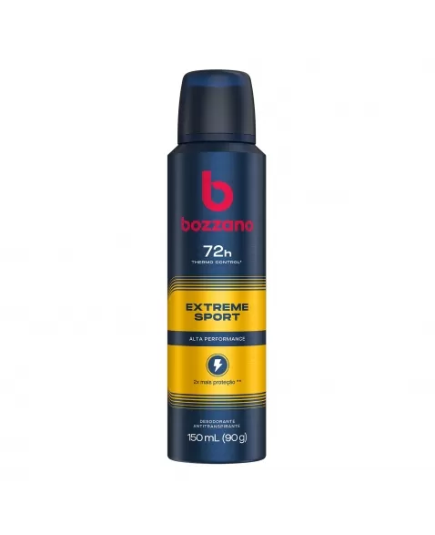 Desodorante Aerossol Antitranspirante Masculino Bozzano Extreme 150Ml