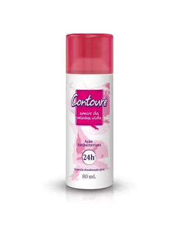 Desodorante Spray Contouré Feminino Amor Da Minha Vida 80Ml