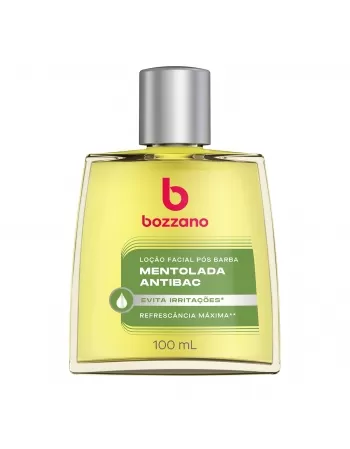 Loção Facial Pós-Barba Bozzano Mentolada 100Ml