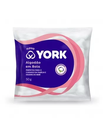 Algodão Em Bolas York 10X50G