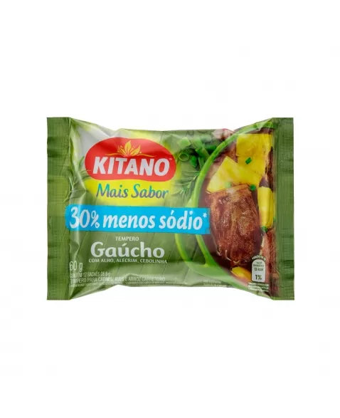 Tempero Mais Sabor Gaucho Kitano 60G