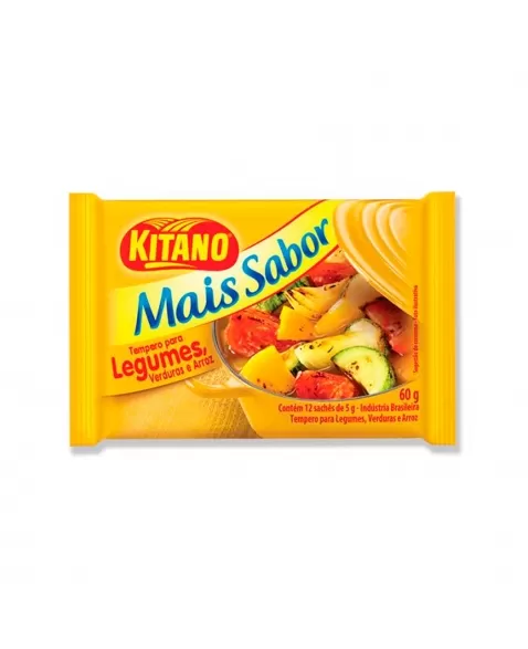 Tempero Mais Sabor Legumes Kitano 60G