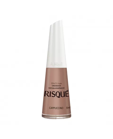 Esmalte Risqué Nudes Cremosos Cappuccino 8Ml - Caixa Com 6 Unidades Nu