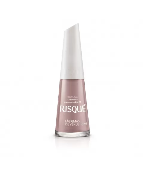 Esmalte Risqué Nude Cremoso Lágrimas De Vênus 8Ml - Caixa Com 6 Unidades Nu