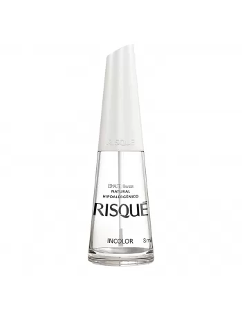 Esmalte Risqué Incolor Com 8Ml - Caixa Com 6 Unidades Nu